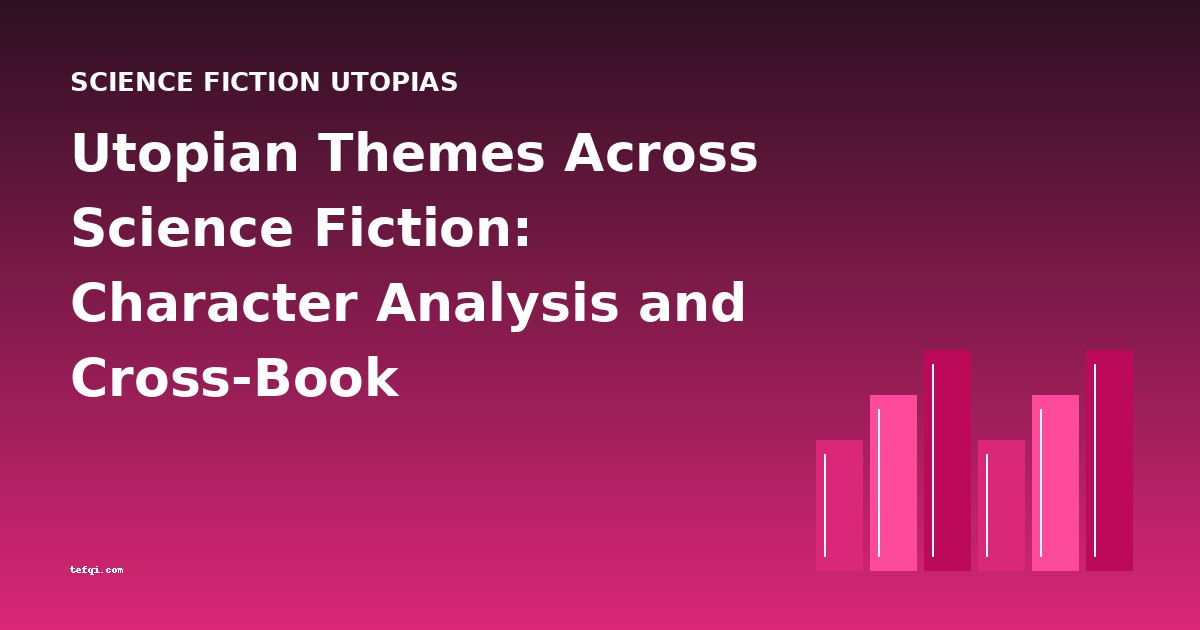 Utopian Themes Across Science Fiction: Character Analysis and Cross-Book Comparisons
