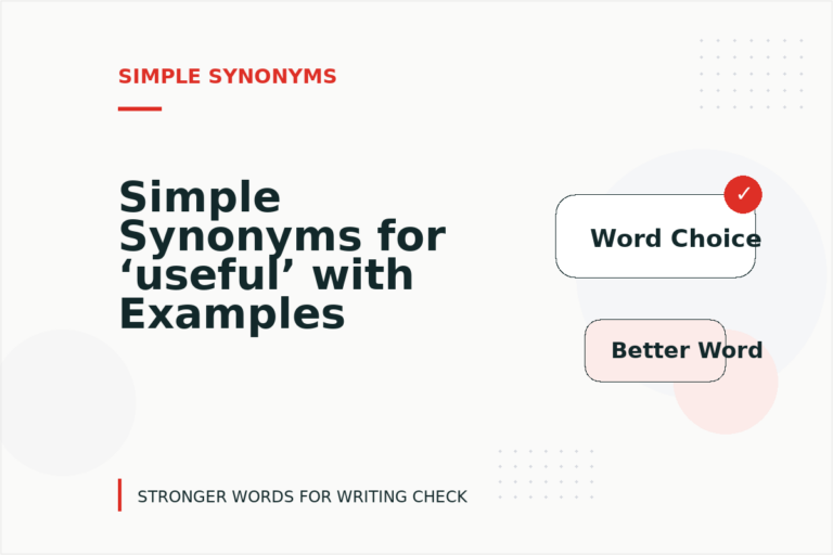 Simple Synonyms for ‘useful’ with Examples Simple Synonyms for ‘useful’ with Examples
