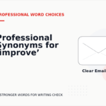 Professional Synonyms for ‘improve’