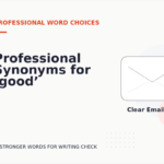 Professional Synonyms for ‘good’