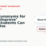 Synonyms for ‘improve’ Students Can Use
